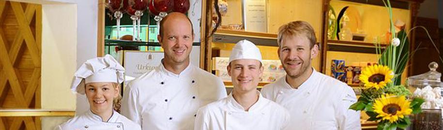 Konditoren des Cafe Chiemgau Ruhpolding